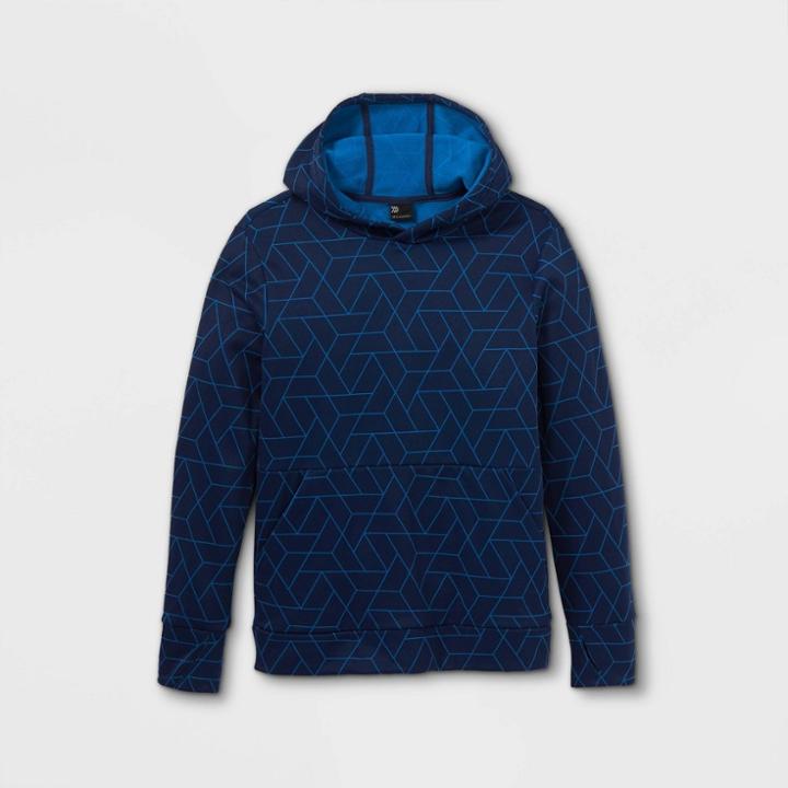 Boys' Tech Fleece Hooded Sweatshirt - All In Motion Navy