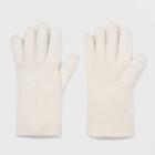 Women's Cashmere Gloves - A New Day Cream, Brown