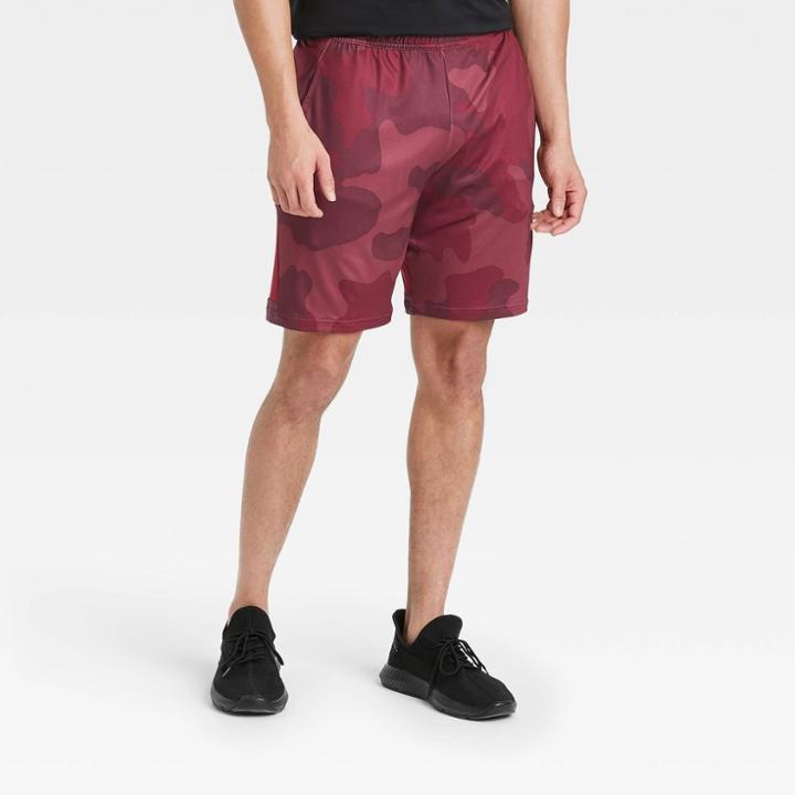 All In Motion Men's Camo Print Training Shorts - All In