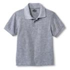 Dickies Boys' Pique Uniform Polo Shirt - Heather Gray