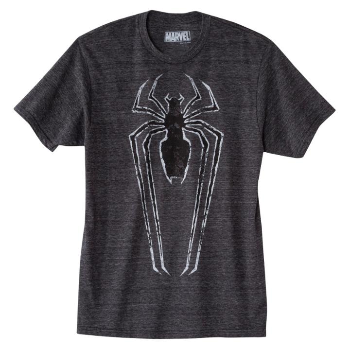 Marvel Men's Spider-man T-shirt - Gray