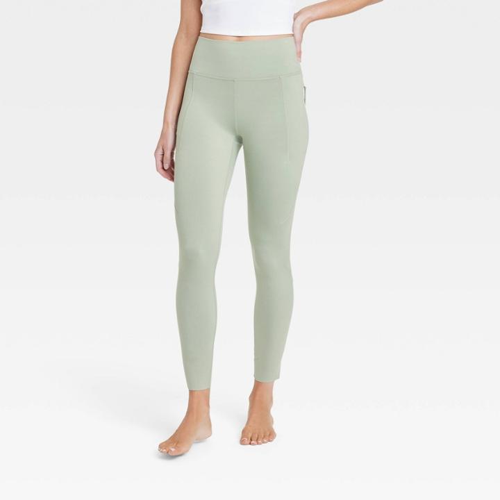 Women's Flex Ribbed High-rise 7/8 Leggings - All In Motion