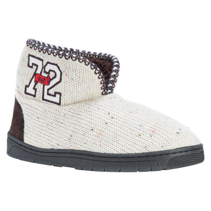 Men's Muk Luks Mark Bootie Slippers - Oatmeal