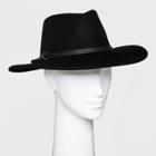 Women's Panama Hat - Universal Thread Black