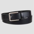 Men's 32mm Stitched Belt - Goodfellow & Co Black