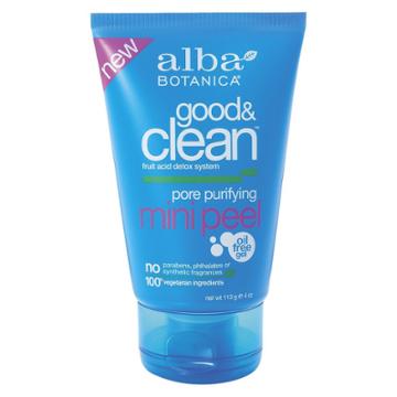 Alba Botanica Unscented Alba Good & Clean Pore Purifying Mini Peel
