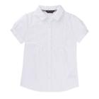 French Toast Girls' Short Sleeve Uniform Blouse With