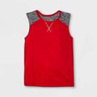 Toddler Boys' Knit Active Tank Top - Cat & Jack Red