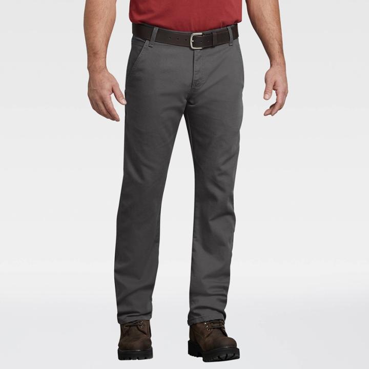 Dickies Men's Straight Fit Duck Pants - Stonewash Gray