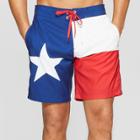 Bioworld Men's 10 Texas Flag Board Shorts -