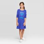 Girls' Hanukkah Dress - Cat & Jack Blue Xl, Girl's, Purple