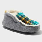 Boys' Dearfoams Bootie Slippers - Light Grey