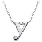 Target Women's Sterling Silver 'y' Initial Charm Pendant -