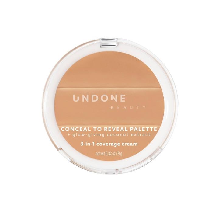Undone Beauty Conceal To Reveal 3-in-1 Palette - Soft Beige Medium