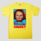 Men's Universal Chucky Short Sleeve Graphic T-shirt - Gold