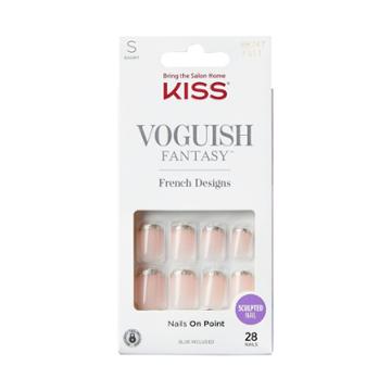 Kiss Products Voguish Fantasy French Fake Nails - Bisous