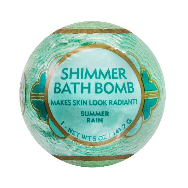 Me! Bath Green Shimmer Bomb Bath