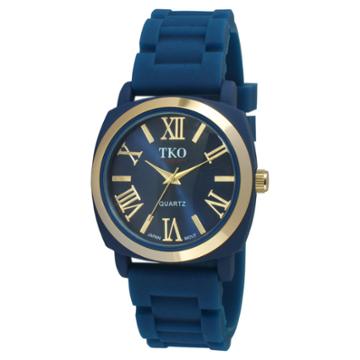 Tko Orlogi Women's Tko Rubber Strap Watch - Blue