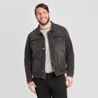 Men's Tall Denim Trucker Jacket - Goodfellow & Co Black