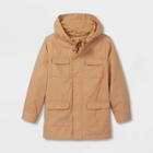 Boys' Twill Military Jacket - Cat & Jack Beige