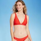 Shade & Shore Women's Tall Triangle Bikini Top - Shade &