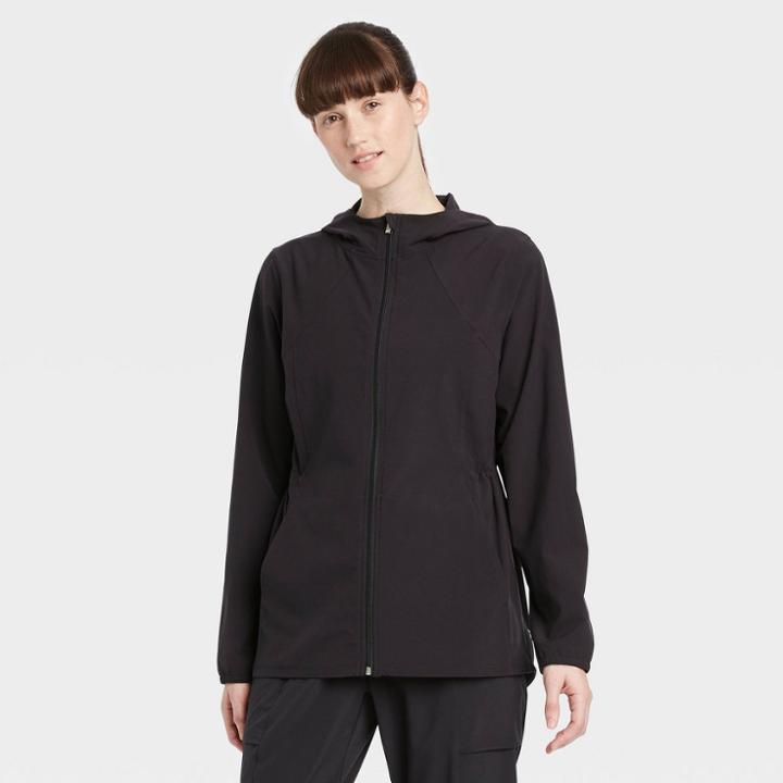 Women's Anorak Jacket - All In Motion Black