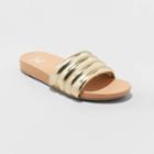 Shade & Shore Women's Kendra Single Band Slide Sandals - Shade &