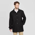 Men's Standard Fit Overcoat - Goodfellow & Co Black M, Men's,