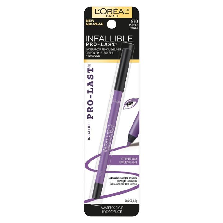 L'oreal Paris L'oral Paris Infallible Pro-last Waterproof Eyeliner Purple- 0.042oz, Purple