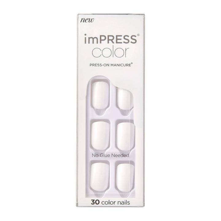 Kiss Products Kiss Impress Color Press-on Fake Nails - Frosting