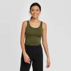 Women's Slim Fit Any Day Tank Top - A New Day Green