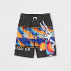 Boys' Warner Bros. Space Jam Swim Trunks - Black