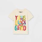 No Brand Black History Month Toddler Gender Inclusive Young Black And Gifted Short Sleeve T-shirt