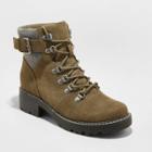 Women's Kelly Lace-up Hiking Boots - Universal Thread Olive Green