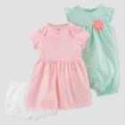 Baby Girls' 2pk Dress & Romper Set - Just One You Made By Carter's