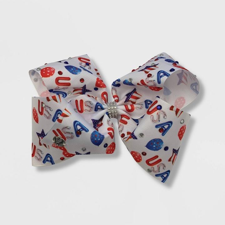 Girls' Jojo Siwa Usa Bow Hair Clip,