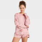 Women's Soft Lightweight Sweatshirt - Joylab Antique Pink
