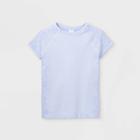 Girls' Floral Seamless T-shirt - All In Motion Periwinkle