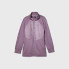 Women's Plus Size Hybrid Puffer Jacket - All In Motion Light Purple