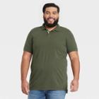 Men's Tall Short Sleeve Collared Polo Shirt - Goodfellow & Co Green