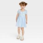 Toddler Girls' Bunny Tulle Dress - Cat & Jack Blue