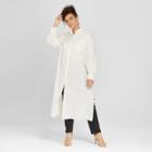 Women's Plus Size Long Sleeve Button-up Tunic - Who What Wear White X