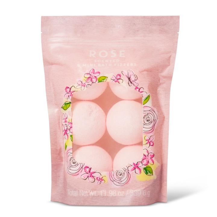 My Spa Life Everyday Indulgences Rose Bagged Bath Bombs