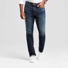 Men's Athletic Fit Jeans - Goodfellow & Co Dark Vintage Wash 38x30,