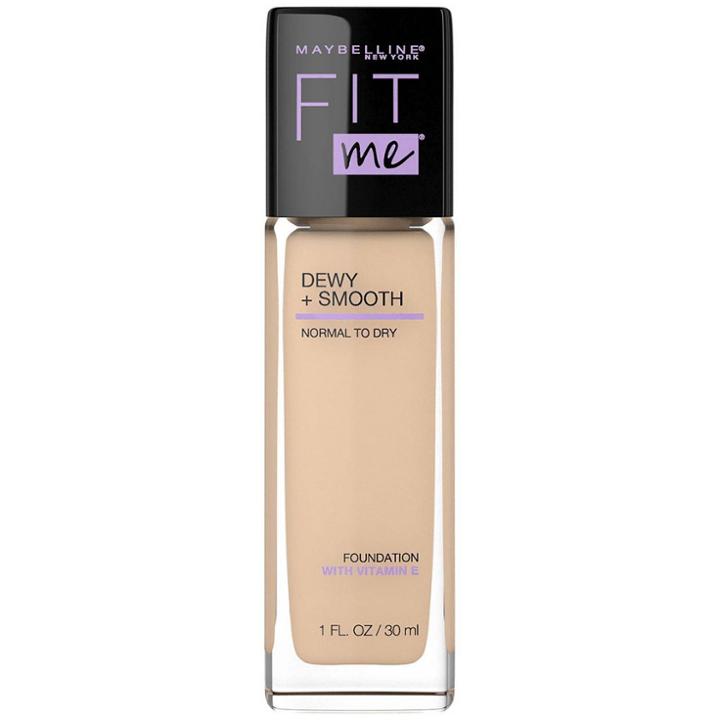 Maybelline Fit Me Dewy + Smooth Foundation - 118 Light Beige