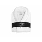 Shawl Turkish 100% Cotton Bathrobe White - Enchante Home