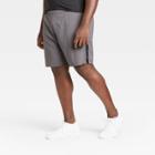 Men's 9 Lined Run Shorts - All In Motion Gray S, Men's,