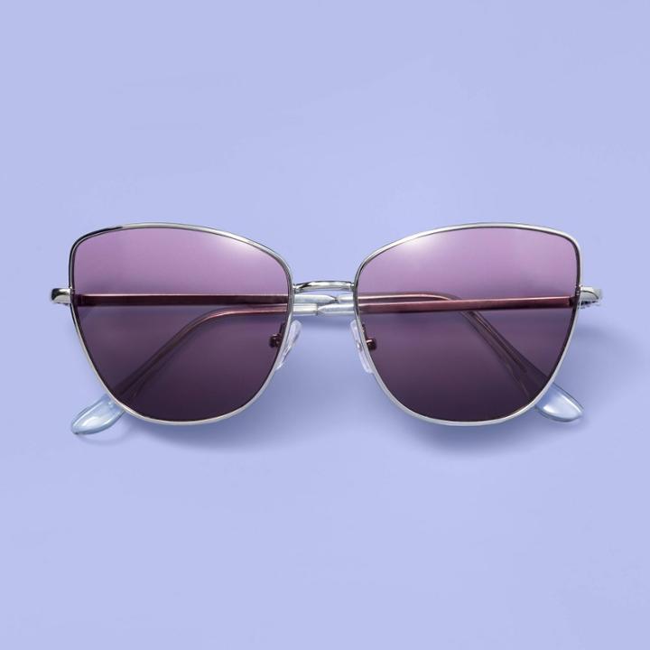 Kids' Smoke Lens And Crystal Tip Eyewear - More Than Magic Rose, Pink/grey