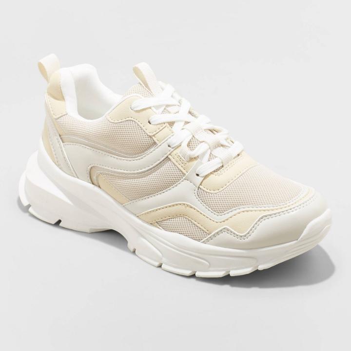 Women's Indigo Sneakers - A New Day Taupe