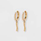 Dangle Hoop Earrings - A New Day
